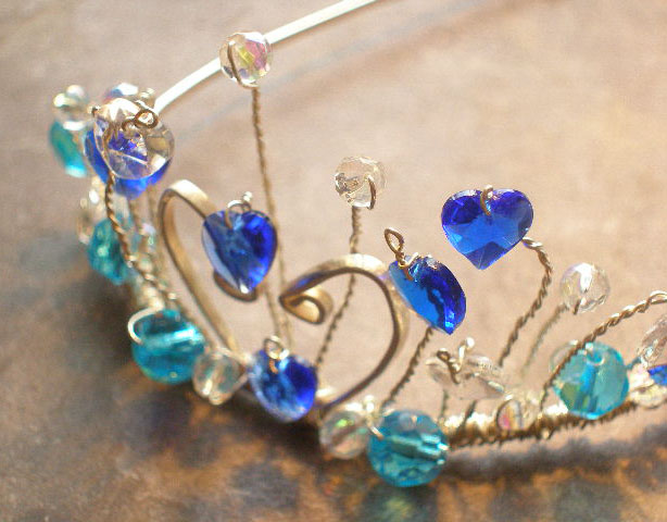 Commission a Sterling Silver Tiara, with the stones and design of your choice.