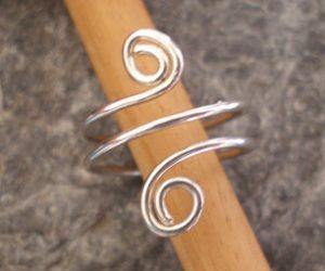 Spiral Toe Ring
