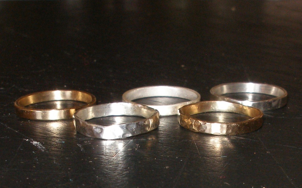 Stackable Band Rings