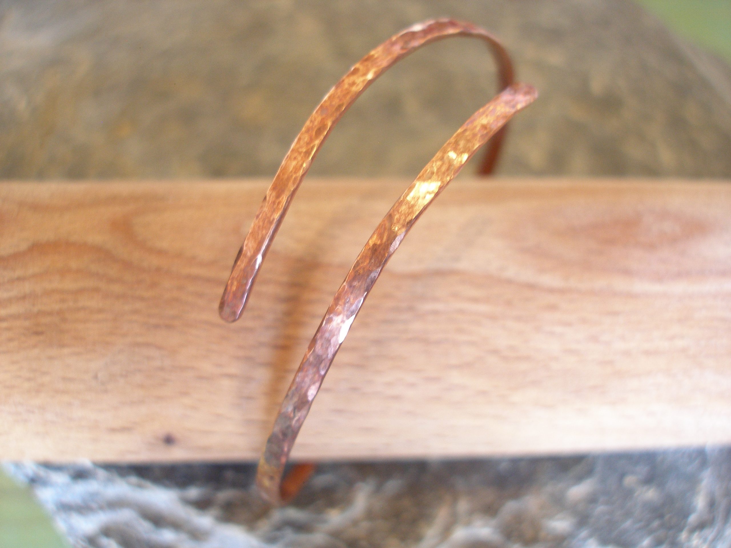 Copper 1 Spiral Bangle