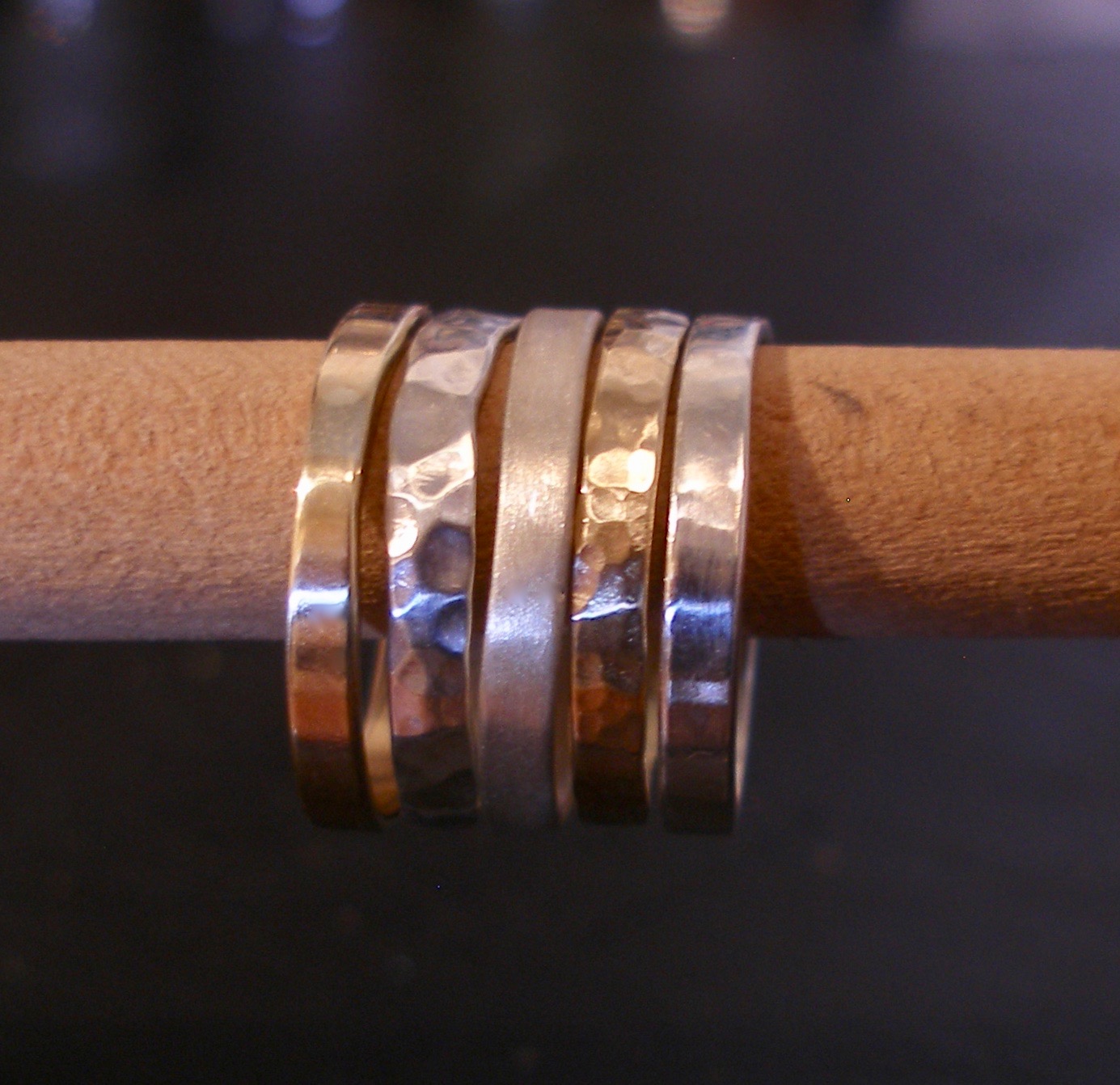 Eco Silver Stackable Rings
