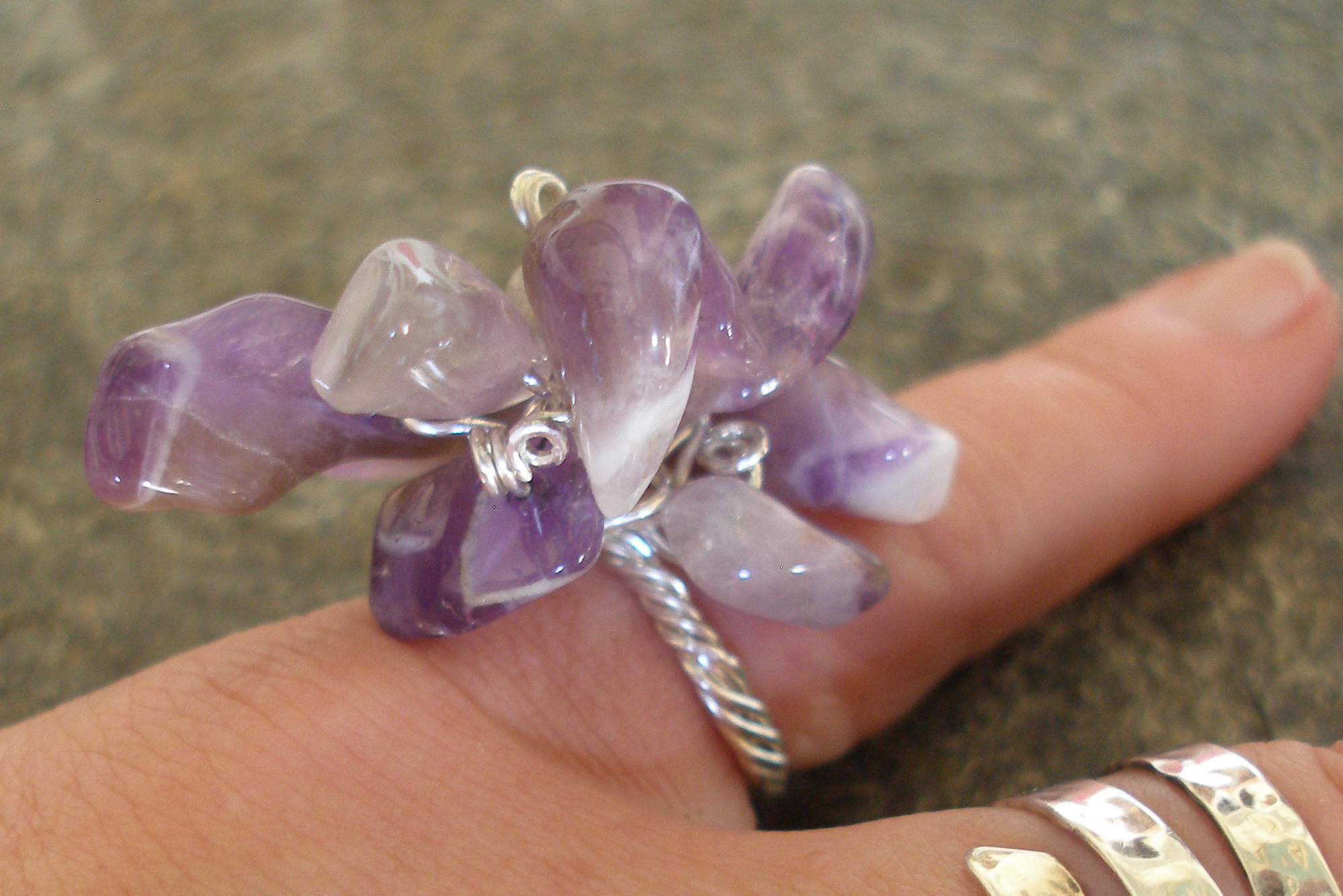 Twisted Silver Ring