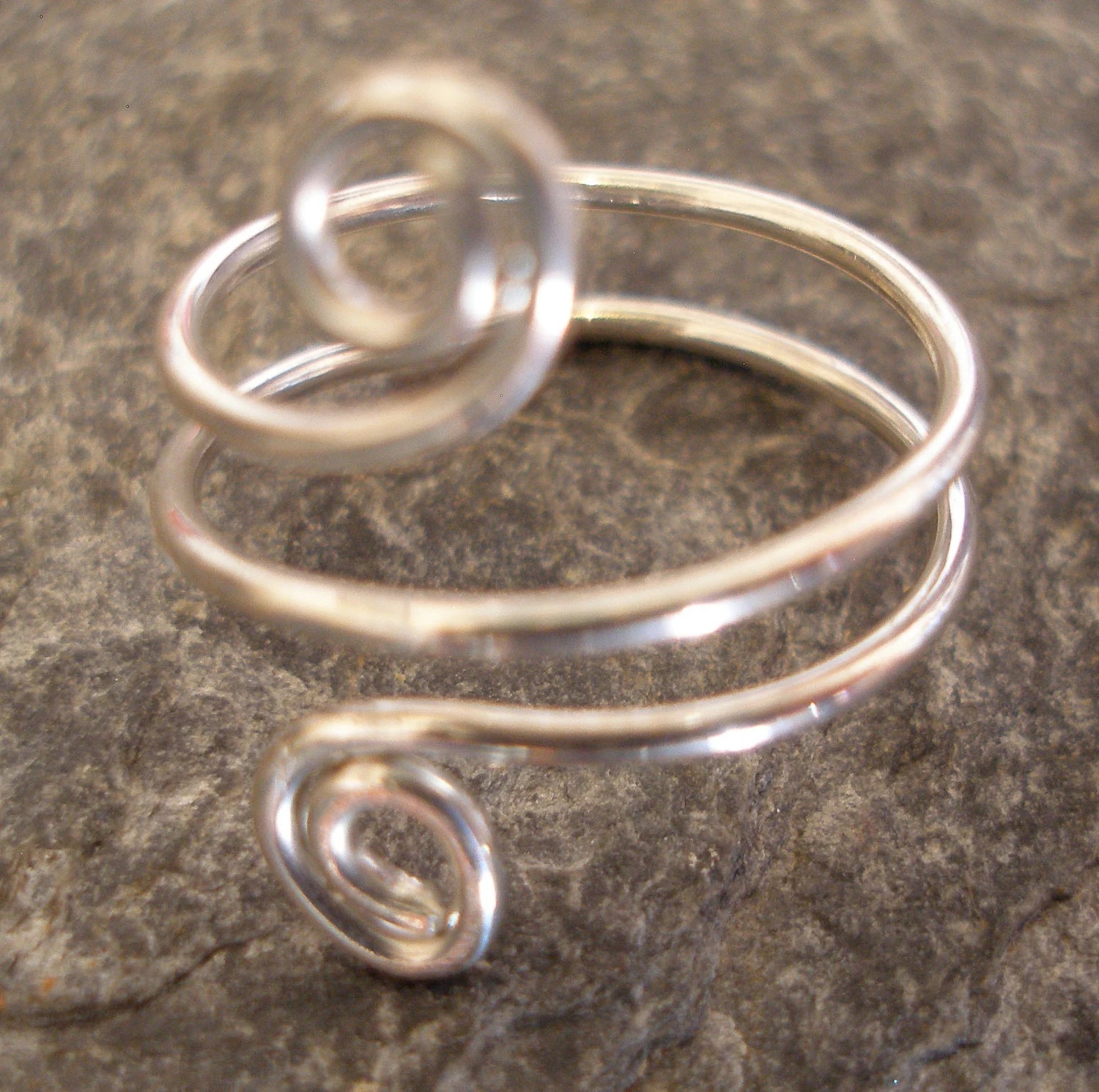 Spiral Toe Ring