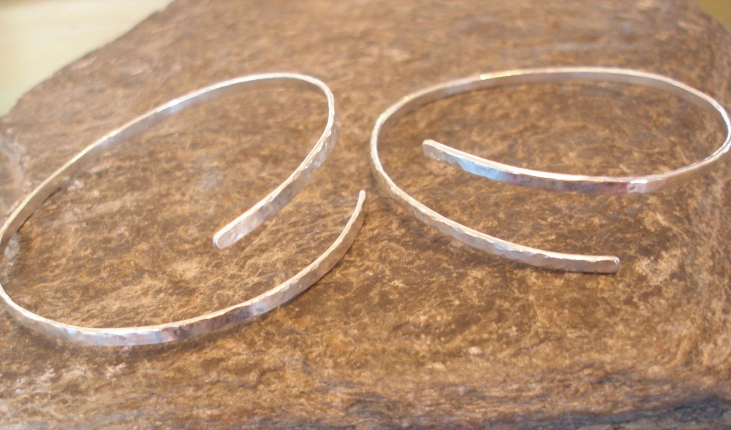 Silver 1 Spiral Bangle