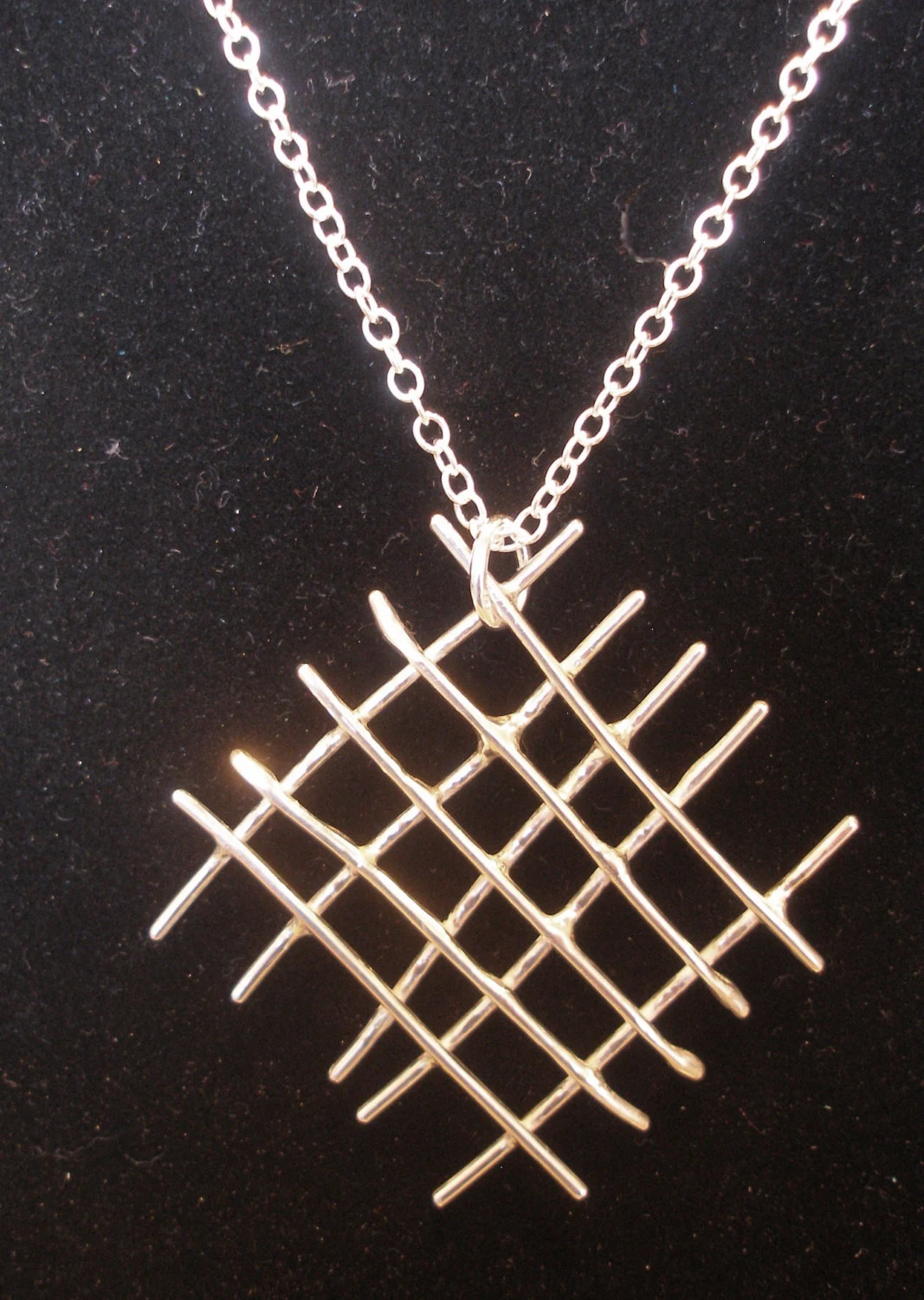 mesh necklace