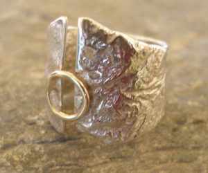 Textured Undulating Ring